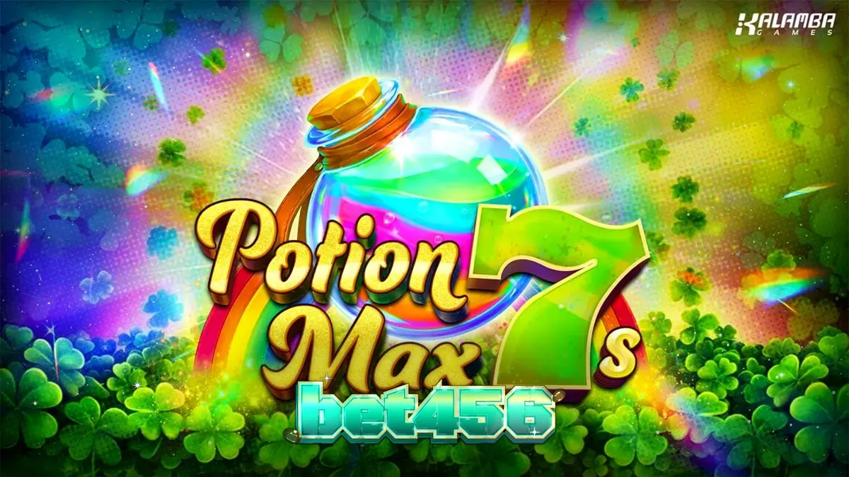 Interface do jogo Potion Max 7s com símbolos clássicos e temática irlandesa