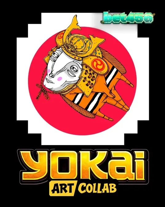 Interface do slot Yokai com elementos de arte japonesa e samurais